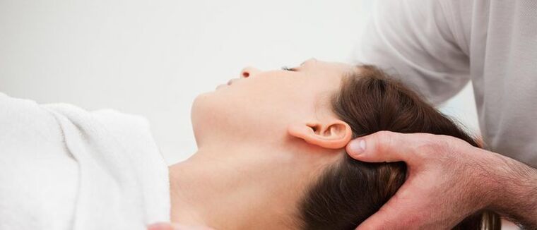 Pasyente nga adunay cervical osteochondrosis